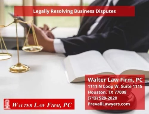Legally Resolving Business Disputes